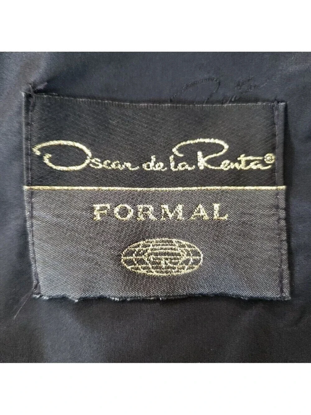 Oscar de la Renta Boys Tuxedo Jacket Size 7 Black Formal Blazer